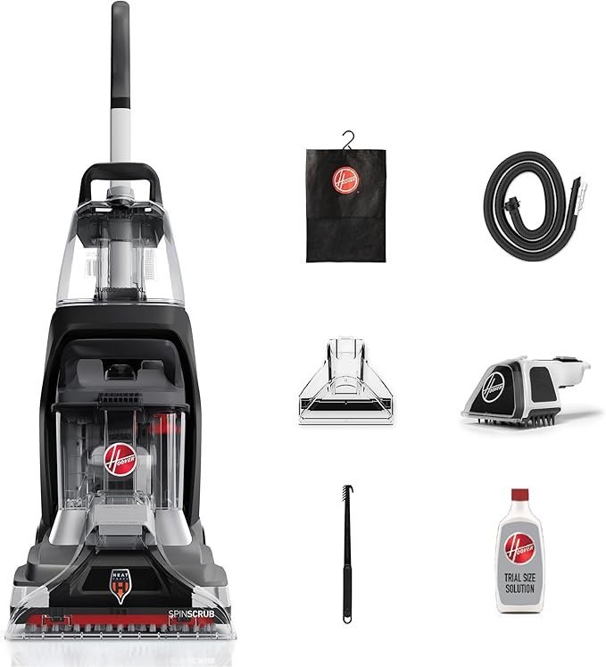 715EwZAffL._AC_SX679_-2.jpg Hoover Powerscrub XL Pet Carpet Cleaner Machine, Upright Shampooer, FH68050, Black - Image 1
