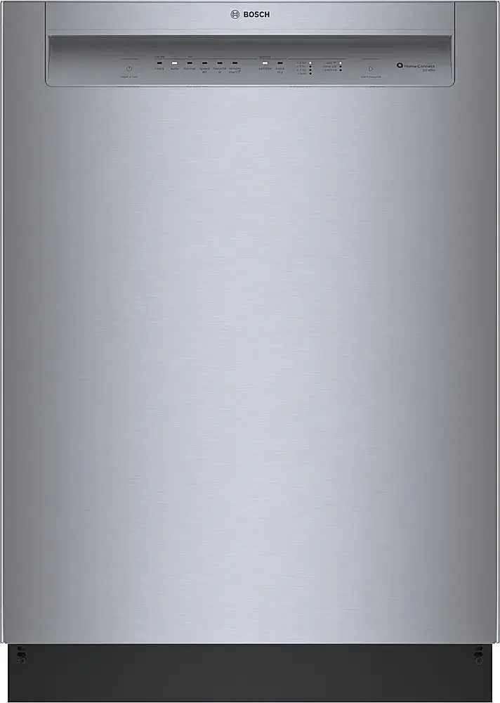 a1-23-1-2.webp Bosch – 100 Series 24″ Front Control Smarts Built-In Hybrid Tub Dishwashers with PureDry, 50 dBA – Stainless Steel - Image 1