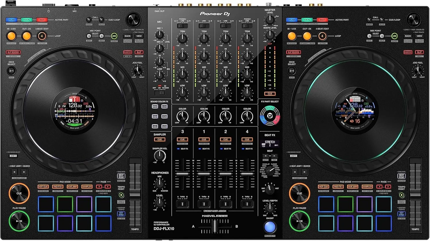 a1-77-1-2.webp Pioneer DJ DDJ-FLX10 4-Channels DJ Controllers - Image 1
