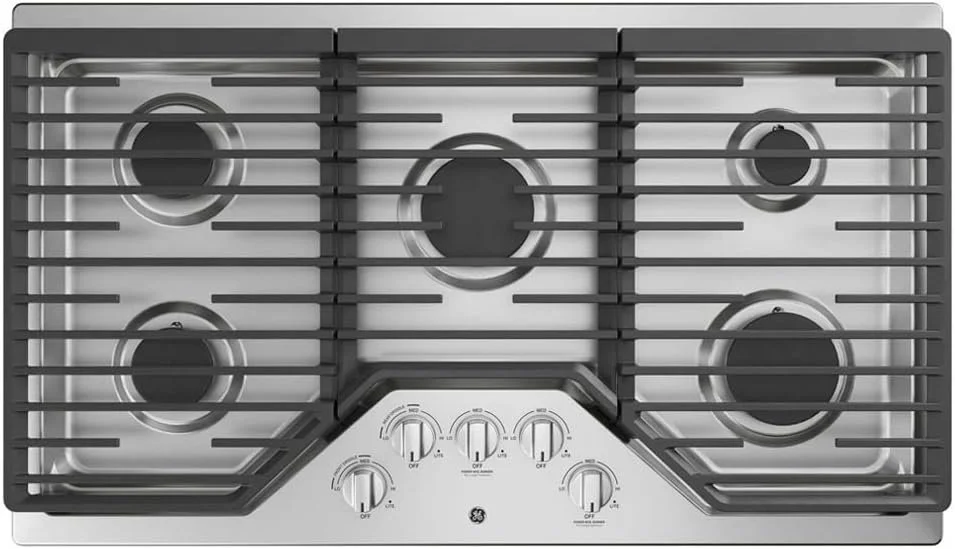 ffdd11-2.webp GE 36-Inch Built-in Gas Cooktops JGP5036SLSS - Image 1
